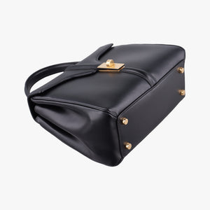 Vintage Celine 16 Bag Black Calfskin shoulderbag | stylenewstar