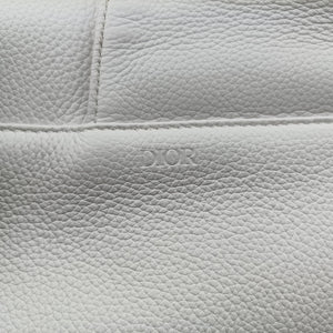 Vintage Christian Dior Saddle White leather shoulderbag | stylenewstar