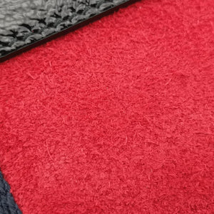 Pre-owned Gucci Ophidia Red×Black Suede× Leather 517076 bum bag/waist bag | stylenewstar