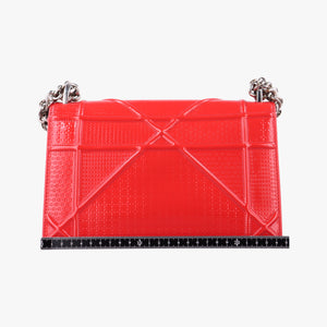 Secondhand Christian Dior Diorama Red Patent shoulderbag | stylenewstar