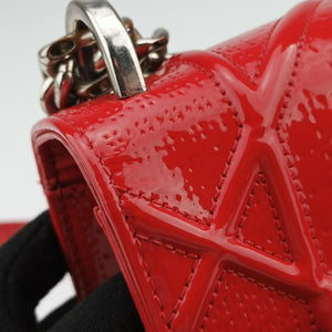 Secondhand Christian Dior Diorama Red Patent shoulderbag | stylenewstar