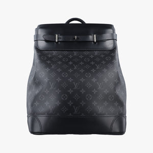 Pre-owned Louis Vuitton Steamer Backpack Black Monogram Eclipse Coated Canvas M44052 backpack/rucksack | stylenewstar