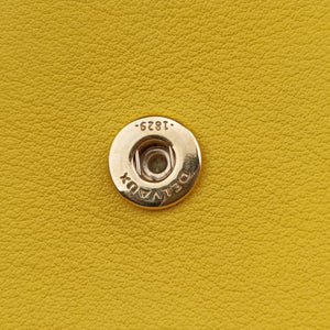 Secondhand Delvaux Tempete Yellow leather shoulderbag | stylenewstar