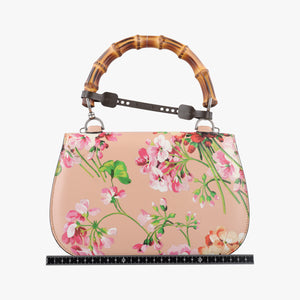 Vintage Gucci Bamboo Pink×Multicolour Leather 409398 shoulderbag | stylenewstar