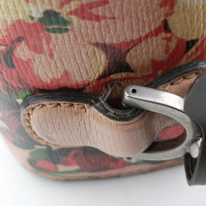 Vintage Gucci Bamboo Pink×Multicolour Leather 409398 shoulderbag | stylenewstar