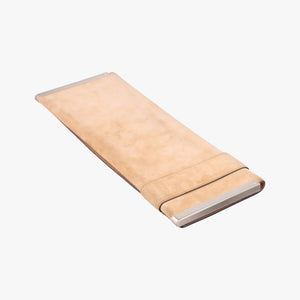Pre-owned Gucci Romy Beige Suede 167738 clutchbag | stylenewstar
