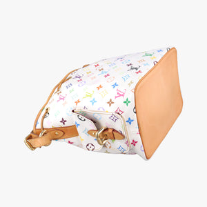 Vintage Louis Vuitton Petit NOe white Monogram Multicolor M42229 shoulderbag | stylenewstar