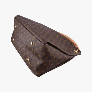 Pre-owned Louis Vuitton ARTSY MM BROWN Monogram Canvas M40249 shoulderbag | stylenewstar