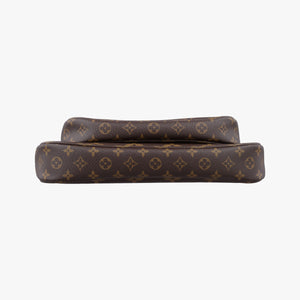 Pre-owned Louis Vuitton MULTI POCHETTE ACCESSOIRES MARRON×ROSE CLAIRE Monogram Canvas M44840 shoulderbag | stylenewstar