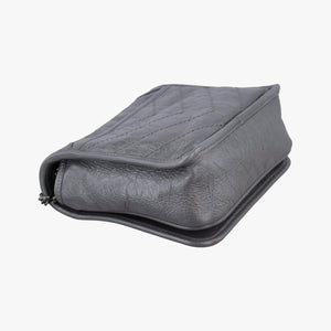 Secondhand Yves Saint Laurent Niki Grey Leather 583103 shoulderbag | stylenewstar