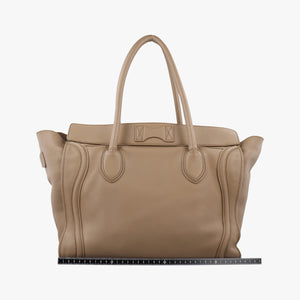 Pre-owned Celine luggage shopper Brown Leather handbag | stylenewstar