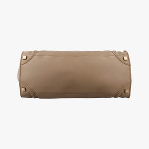 Pre-owned Celine luggage shopper Brown Leather handbag | stylenewstar