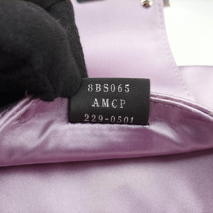 Vintage Fendi Cookie Mini Purple silk 8BS065 handbag | stylenewstar