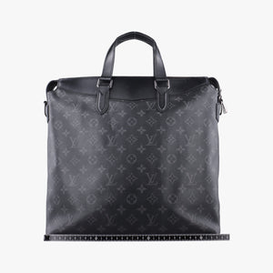 Pre-owned Louis Vuitton Explorer Noir Monogram Eclipse Canvas M40567 handbag | stylenewstar