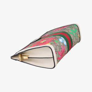 Vintage Gucci Ophidia Beige×White×Multicolor PVC coated canvas×Leather 503877 shoulderbag | stylenewstar