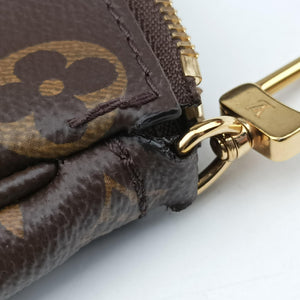 Pre-owned Louis Vuitton MULTI POCHETTE ACCESSOIRES MARRON×Khaki Monogram Canvas M44840 shoulderbag | stylenewstar