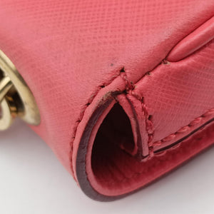 Vintage Ferragamo Gancini Pink Leather shoulderbag | stylenewstar