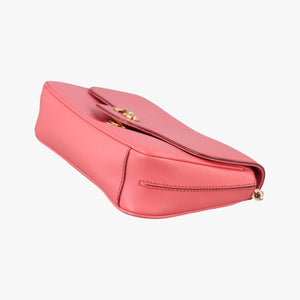 Vintage Ferragamo Gancini Pink Leather shoulderbag | stylenewstar