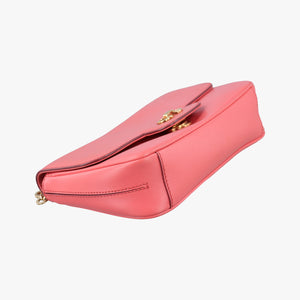 Vintage Ferragamo Gancini Pink Leather shoulderbag | stylenewstar