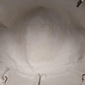 Pre-owned Gucci GG SUPREME DOME BEIGE×BROWN PVC coated canvas×Leather 309617 shoulderbag | stylenewstar