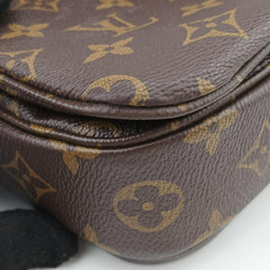 Pre-owned Louis Vuitton Pochette Metis MM Brown Monogram Canvas M44875 shoulderbag | stylenewstar