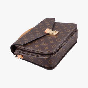 Pre-owned Louis Vuitton Pochette Metis MM Brown Monogram Canvas M44875 shoulderbag | stylenewstar