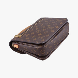 Pre-owned Louis Vuitton Pochette Metis MM Brown Monogram Canvas M44875 shoulderbag | stylenewstar
