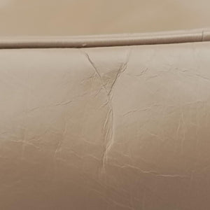 Pre-owned Prada Vitello Shine Argilla Beige Leather shoulderbag | stylenewstar