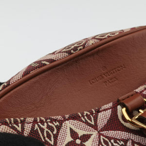 Secondhand Louis Vuitton SINCE1854 Deauville Mini brown×BORDEAUX Monogram jacquard×leather M45528 shoulderbag | stylenewstar