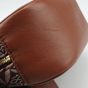Secondhand Louis Vuitton SINCE1854 Deauville Mini brown×BORDEAUX Monogram jacquard×leather M45528 shoulderbag | stylenewstar