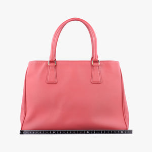 Pre-owned Prada Galleria Pink SAFFIANO Leather BN1786 shoulderbag | stylenewstar