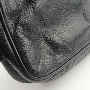 Pre-owned Fendi Fendista Pochette Black Leather 8M0276 shoulderbag | stylenewstar