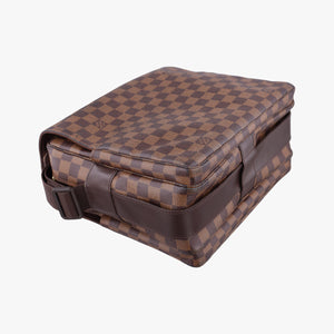 Pre-owned Louis Vuitton NAVIGLIO EBENE Damier Canvas N45255 shoulderbag | stylenewstar