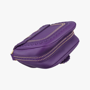 Pre-owned Gucci Snaffle Bit Purple Leather 263956 shoulderbag | stylenewstar