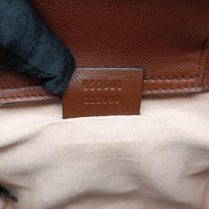 Secondhand Gucci Diana Jumbo GG Mini Brown leather 655661 shoulderbag | stylenewstar
