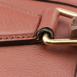 Secondhand Gucci Diana Jumbo GG Mini Brown leather 655661 shoulderbag | stylenewstar