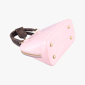 Pre-owned Louis Vuitton Alma BB ROSE BALLERIN Vernis M51949 shoulderbag | stylenewstar