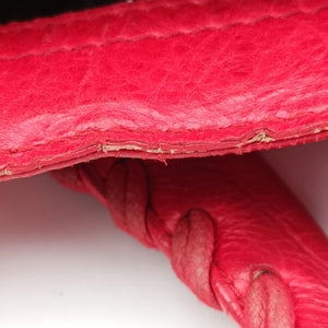 Vintage Balenciaga Giant 21 City Red lambskin shoulderbag | stylenewstar