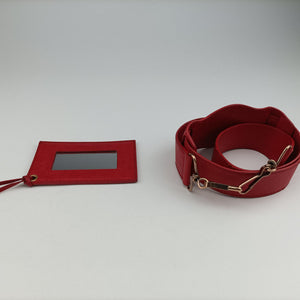 Vintage Balenciaga Giant 21 City Red lambskin shoulderbag | stylenewstar