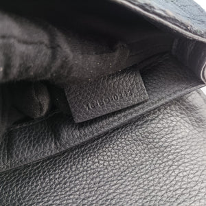 Secondhand Christian Dior Saddle Black Jacquard shoulderbag | stylenewstar