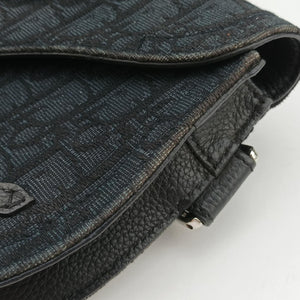 Secondhand Christian Dior Saddle Black Jacquard shoulderbag | stylenewstar