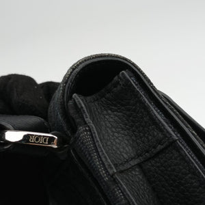 Secondhand Christian Dior Saddle Black Jacquard shoulderbag | stylenewstar