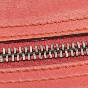 Pre-owned Christian Dior Gaucho Red Leather shoulderbag | stylenewstar