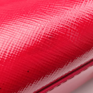 Secondhand Prada Pyramid Red Patent Leather BL0808 handbag | stylenewstar