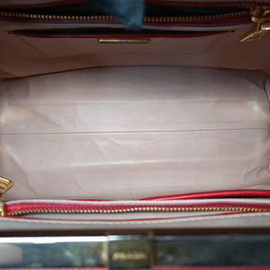Secondhand Prada Pyramid Red Patent Leather BL0808 handbag | stylenewstar