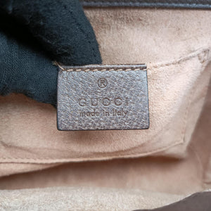 Vintage Gucci Padlock beige×Multicolour PVC coated canvas×Leather 409487 shoulderbag | stylenewstar