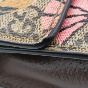 Vintage Gucci Padlock beige×Multicolour PVC coated canvas×Leather 409487 shoulderbag | stylenewstar