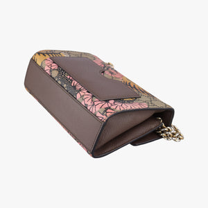 Vintage Gucci Padlock beige×Multicolour PVC coated canvas×Leather 409487 shoulderbag | stylenewstar
