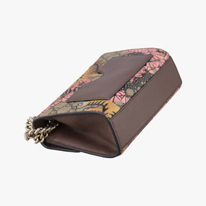 Vintage Gucci Padlock beige×Multicolour PVC coated canvas×Leather 409487 shoulderbag | stylenewstar