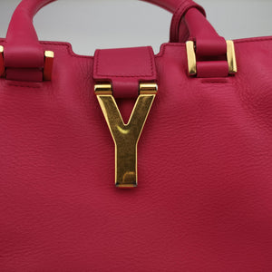 Vintage Yves Saint Laurent Y Ligne Petit Cabas Rose Leather 311210 shoulderbag | stylenewstar